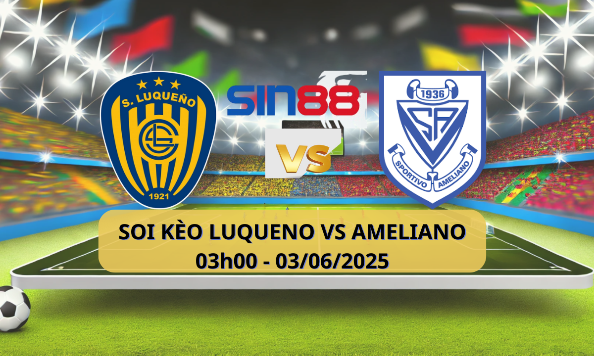 Biểu ngữ trận đấu Sportivo Luqueño và Sportivo Ameliano